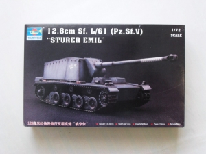 TRUMPETER 1/72 07210 12.8cm Sf. L/61  Pz.Sf.V  STURER EMIL
